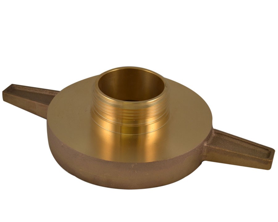 South park corporation LHA4058MB LHA40, 4.5 Customer Thread Female X 3.5 Customer Thread Male Brass, Adapter, Long Handle Tested to 500 psi