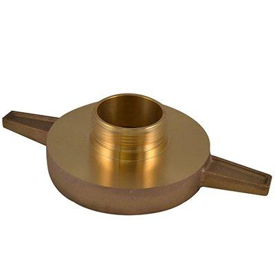 South park corporation LHA4048AB LHA40, 4 National Standard Thread (NST) Female X 4.5 National Standard Thread (NST) Male Brass, Adapter, Long Handle Tested to 500 psi