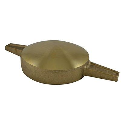 South park corporation LHC26P12MB LHC26P, 5 Customer Thread  Brass, Pressure Cap Plain Face, Recessed Long Handle Tested to 500 psi