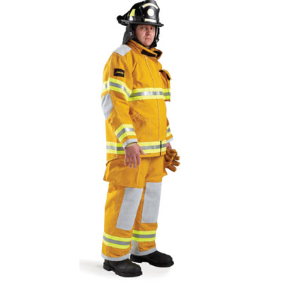 Lion Apparel Wildland Brush Fire Firefighter Pants Medium Long Nomex