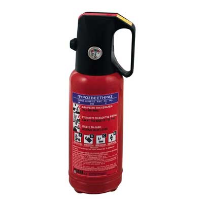 Mobiak MBK02-020PA-P1C 2kg dry powder fire extinguisher