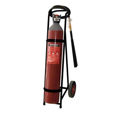 Mobiak MBK03-300CA-P1A 30kg CO2 trolley fire extinguisher