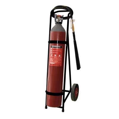 Mobiak MBK03-450CA-P1A 45kg CO2 trolley fire extinguisher