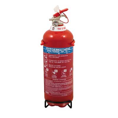 Mobiak MBK09-020PA-P1D 2kg dry powder fire extinguisher
