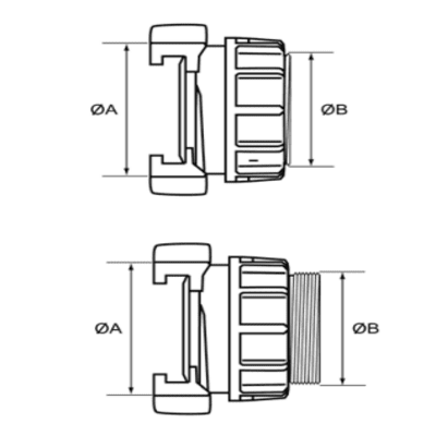 Delta Fire ADG471024 NORLAS ADAPTORS