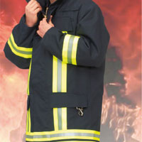 NOVOTEX-ISOMAT 19-640 fire fighter protective jacket