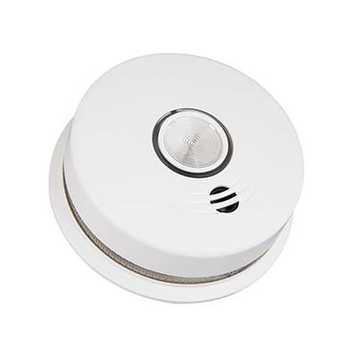 Kidde Fire Systems P4010LACS-W Wire-Free Interconnected Hardwired Smoke Alarm with Egress Light