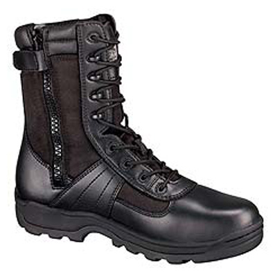 YDS Goliath Talos Zip Front Leather Waterproof Safety Cap Work Firefighter Boots 