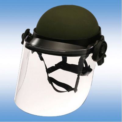 Paulson Manufacturing DK6-X.250AF military police riot face shields