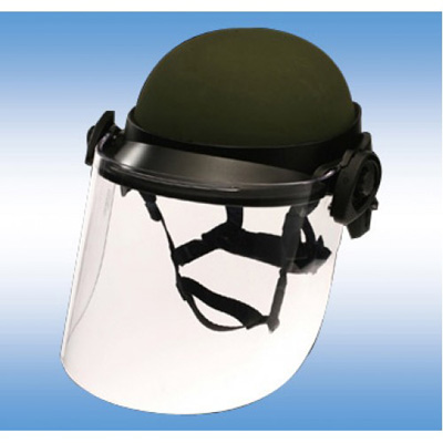 Paulson Manufacturing DK6-X.250AF-N military police riot face shields