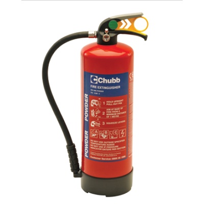 Chubb PO9 ABC powder fire extinguisher