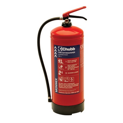 Chubb PO9M Monnex powder fire extinguisher