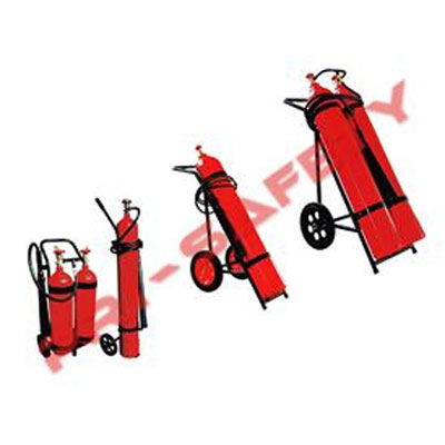 Pri-safety Fire Fighting PSE23-01 Co2 wheeled fire extinguisher