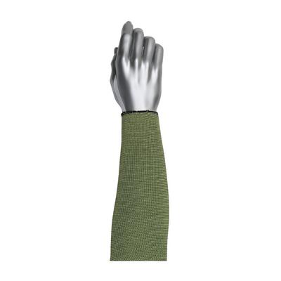 Protective Industrial Products 15-21KVBK-ET Single-Ply ACP / Kevlar® / Pritex™ Blended Sleeve with Antimicrobial Fibers, Smart-Fit® and Elastic Thumb