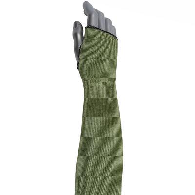 Protective Industrial Products 15-21KVBKTH Single-Ply ACP / Kevlar® / Pritex™ Blended Sleeve with Antimicrobial Fibers, Smart-Fit® and Thumb Hole