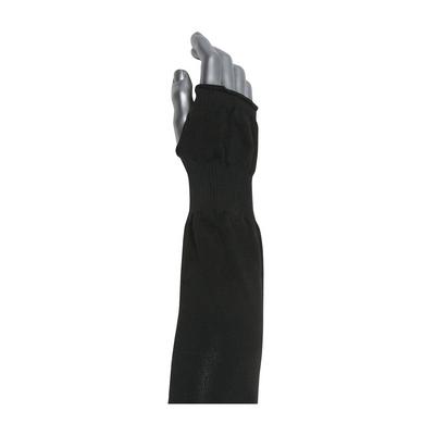 Protective Industrial Products 15-2BKSTO Single-Ply Pritex™ Blended Blousy Sleeve with Antimicrobial Fibers and Thumb Hole - Narrow Width