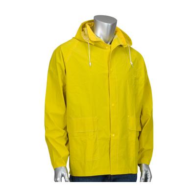 Protective Industrial Products 201-350J Premium Rain Jacket - 0.35mm