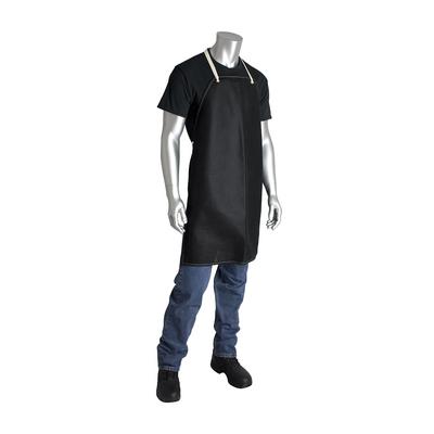 Protective Industrial Products 30-BCM24342G Black Cane Mesh Apron