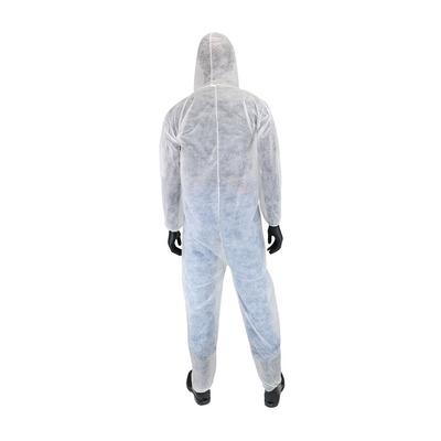Protective Industrial Products 3506 Standard Weight SBP Coverall-Hood Elastic Wrist & Ankle