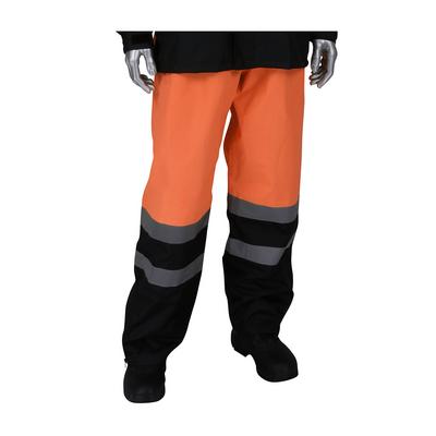 Protective Industrial Products 353-1202 ANSI Class E Value All Purpose Waterproof Pants with Black Bottoms