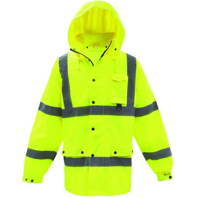Protective Industrial Products 3NR6000 ANSI Type R Class 3 Heavy Duty Waterproof Breathable Jacket