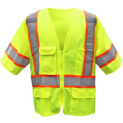 Protective Industrial Products 3PPN9300 ANSI Type R Class 3 Two-Tone Vest - Solid Polyester