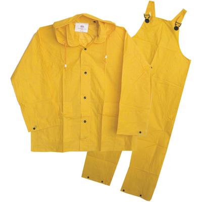 Protective Industrial Products 3PR0501Y PVC Bib Overalls - 0.50 mm