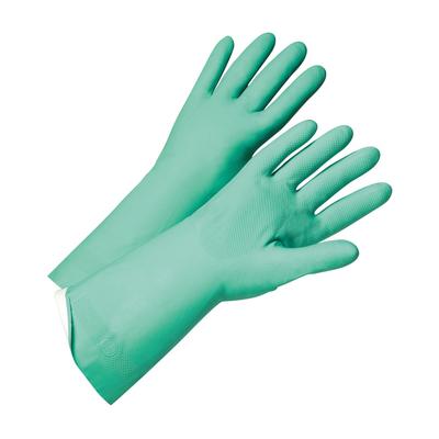 Protective Industrial Products 52N104 Unsupported Nitrile, Flock Lined with Raised Diamond Grip - 18 Mil