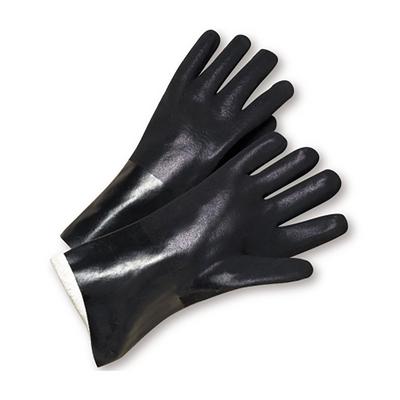 Protective Industrial Products J1087RF PVC Dipped Glove with Jersey Liner and Rough Finish - 18