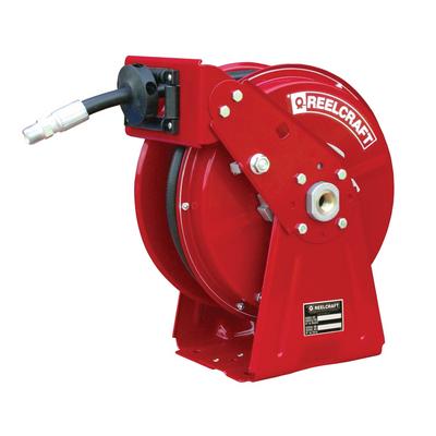 Reelcraft DP5635 OHP 3/8 in. x 35 ft. Compact Dual Pedestal Hose Reel