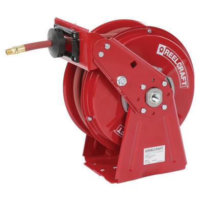 Reelcraft DP5650 OLP 3/8 in. x 50 ft. Compact Dual Pedestal Hose Reel