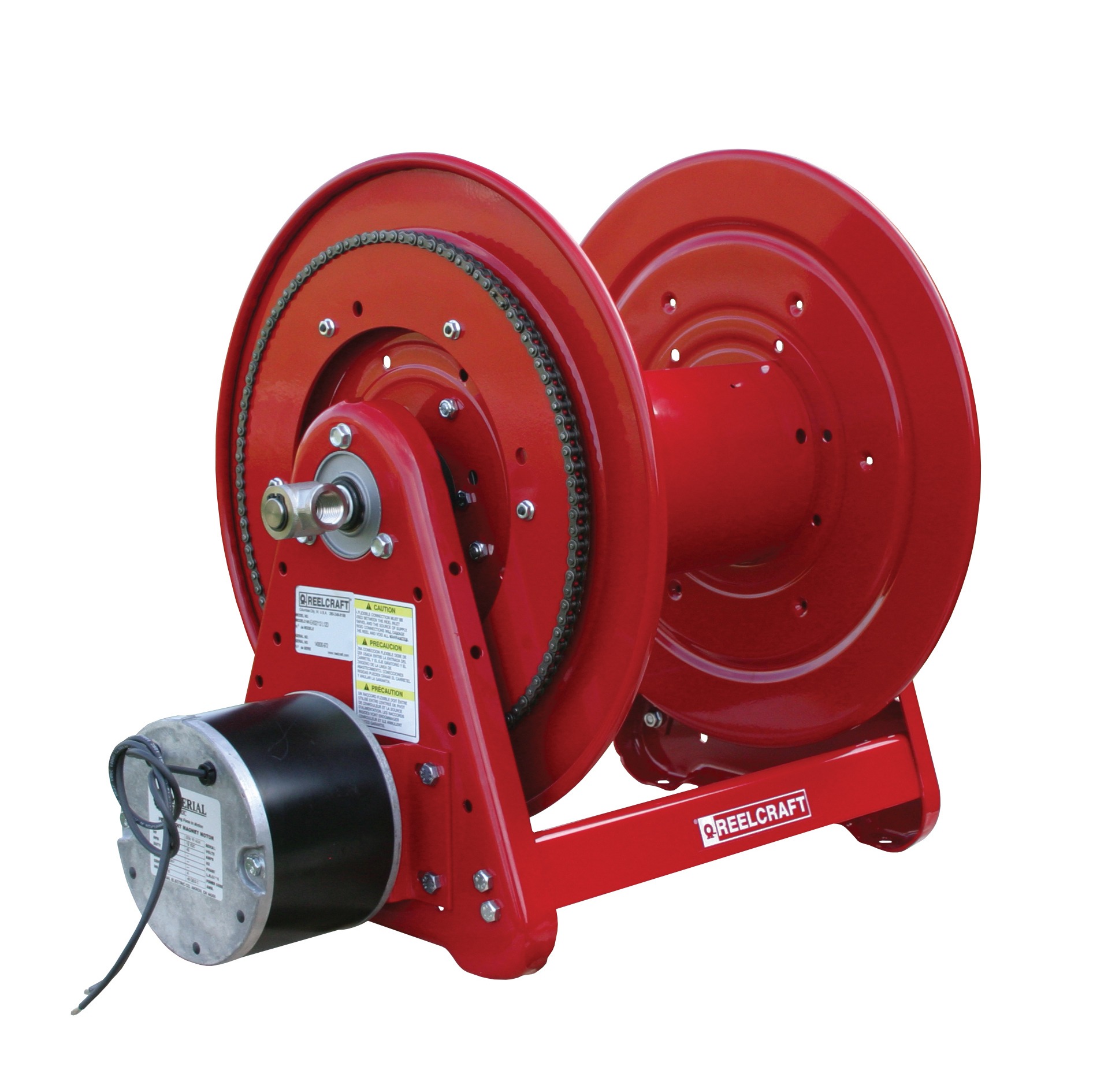 Reelcraft EA32106 M24D 1/2 in. x 100 ft. Heavy Duty 24 V DC Motor Driven Hose Reel