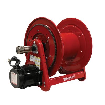 Reelcraft EB37128 L10AX 1 in. x 150 ft. Heavy Duty 115 V AC Motor Driven Hose Reel