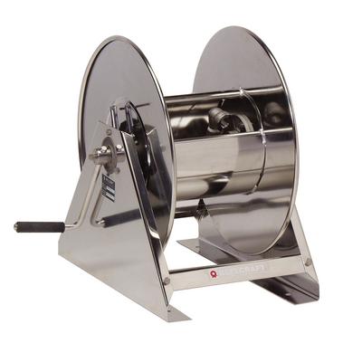Reelcraft HS18000 M-S 1/2 in. x 200 ft. Stainless Steel Hand Crank Hose Reel