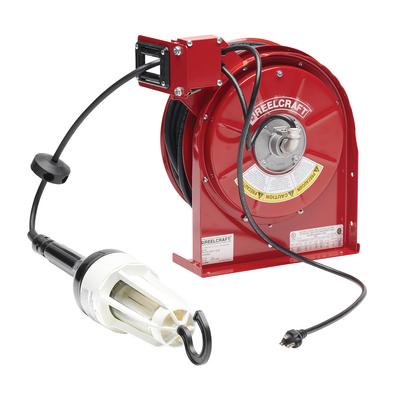 Reelcraft L 5245 A 163 6X 16/3 45 ft. Fluorescent Light Cord Reel