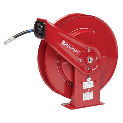 Reelcraft PW7650 OHP 3/8 in. x 50 ft. Heavy Duty Pressure Wash Hose Reel