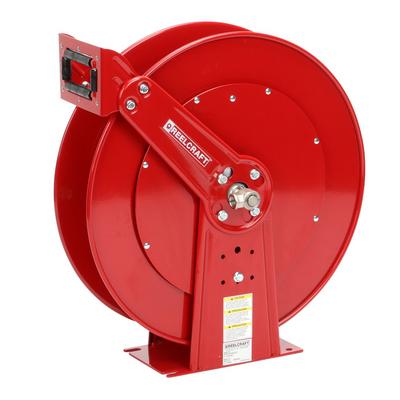 Reelcraft PW81000 OHP 3/8 in. x 100 ft. Heavy Duty Pressure Wash Hose Reel