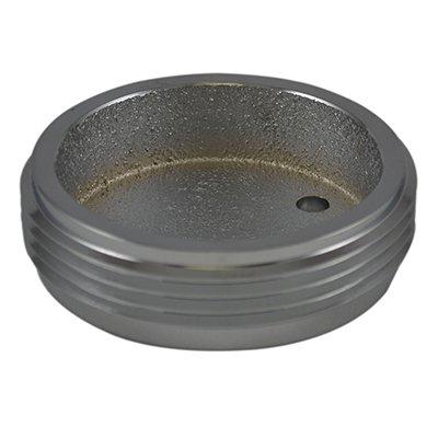 South park corporation RMP4906MC RMP49, 2.5 Customer Thread Male Mounting Plate Brass Chrome Plated, Mounting Plate