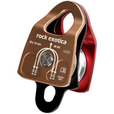 Rock Exotica Machined rescue& mini pulley