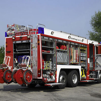 Rosenbauer HLF 6500 (HTLF 40/65) rescue fire fighting vehicle with foam proportioning system