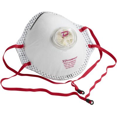 Protective Industrial Products 270-RPD714N95OAO N95 Disposable Respirator with Butterfly Valve, Nuisance Level for OV-AG-Ozone and FR Material - 10 Pack