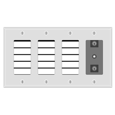 Silent Knight 5865-4 LED fire annunciator