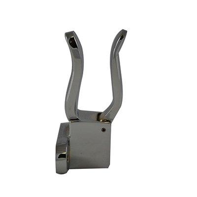 South park corporation SMP5901C SMP59, Side Mount Pike Pole Holder Brass Chrome Plated, Equipment Mounting Bracket