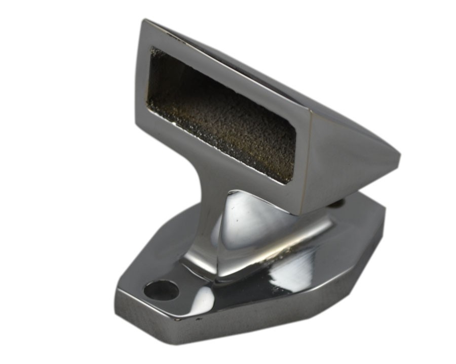 South park corporation CHR5502C CH55, Crowbar Holder Foot Bracket Only for Raised Style Chrome Plated Brass