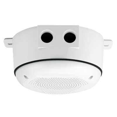 System sensor SPCWK The SpectrAlert Advance SPCWK is a white, outdoor speaker for ceiling installation.