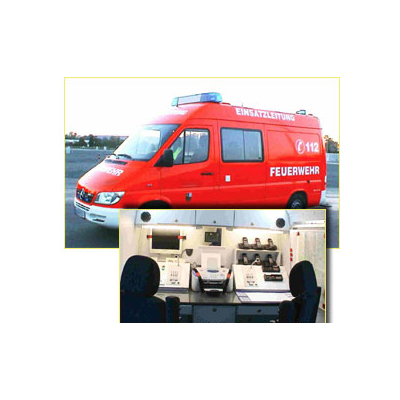 SPOTLIGHT-Funktechnik ELW 1 rescue vehicle