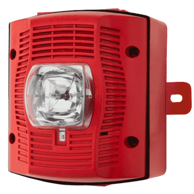 System sensor SPSRK-P The SpectrAlert Advance SPSRK-P is an unmarked, red, outdoor speaker strobe for wall installation with selectable strobe settings of 15, 15/75, 30, 75, 95, 110 and 115 cd. Outdoor back box included.