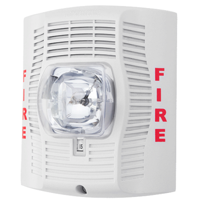 System sensor SPSWH The SpectrAlert Advance SPSWH is a white speaker strobe for wall installation with selectable strobe settings of 135, 150, 177 and 185 cd.