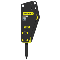 Stanley Hydraulic Tools MB256 hydraulic small mounted breaker
