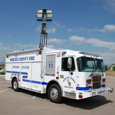 SVI Trucks Merced County, CA FD – Medium Rescue truck